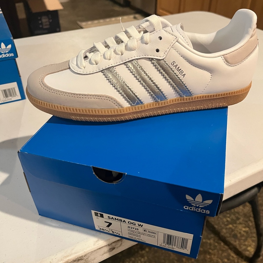 Adidas Samba OG White Sneakers